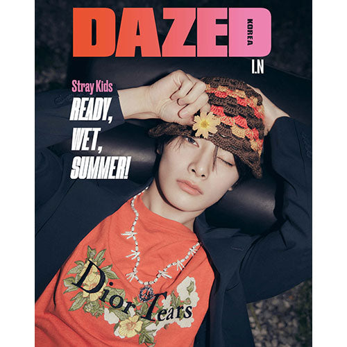 DAZED AND CONFUSED KOREA - JULY 2023 [COVER : LEE KNOW, SEUNGMIN, IN (STRAY KIDS)]