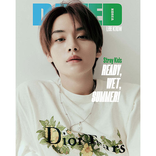 DAZED AND CONFUSED KOREA - JULY 2023 [COVER : LEE KNOW, SEUNGMIN, IN (STRAY KIDS)]