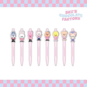 STRAY KIDS (스트레이키즈) 2ND #LOVESTAY - [SKZ'S CHOCOLATE FACTORY] (CHARACTER GEL PEN)