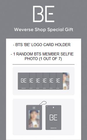 BTS (방탄소년단) ALBUM - BE (Essential Edition) + WEVERSE GIFT