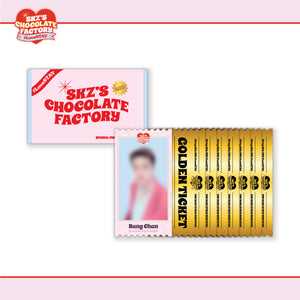 STRAY KIDS (스트레이키즈) 2ND #LOVESTAY - [SKZ'S CHOCOLATE FACTORY] (SPECIAL PHOTO TICKET SET)