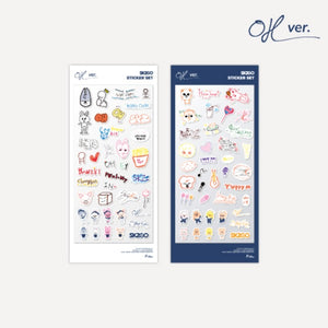 STRAY KIDS SKZOO OFFICIAL GOODS - STICKER SET (OH VER.)
