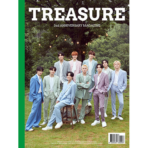 TREASURE (트레저) - 2nd ANNIVERSARY MAGAZINE (+ YG SELECT GIFT)