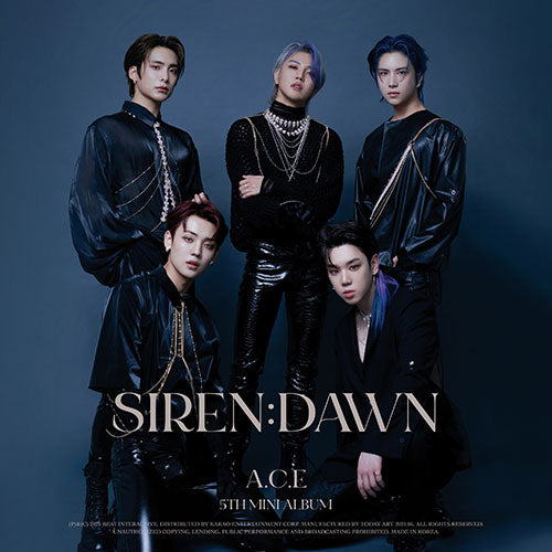 A.C.E (에이스) 5TH MINI ALBUM - [SIREN : DAWN] (+ EXCLUSIVE PHOTOCARD)