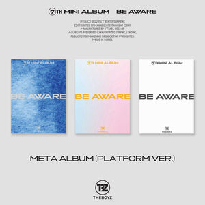 THE BOYZ (더보이즈) 7TH MINI META ALBUM - [BE AWARE] (Platform ver.)