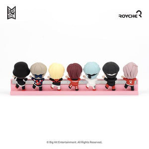 BTS TinyTAN X ROYCHE - TinyTAN Keyboard Figures Set - EVE PINK K-POP