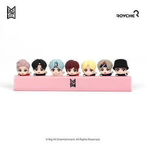 BTS TinyTAN X ROYCHE - TinyTAN Keyboard Figures Set - EVE PINK K-POP