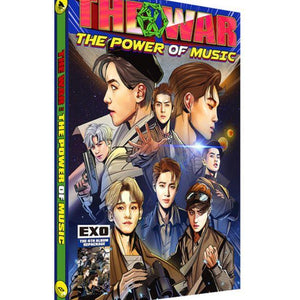 EXO (엑소) 4TH ALBUM REPACK - [THE WAR: The Power of Music] (Korean Ver.) - Eve Pink K-POP