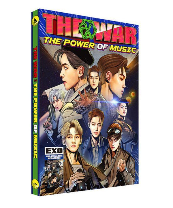 EXO (엑소) 4TH ALBUM REPACK - [THE WAR: The Power of Music] (Korean Ver.) - Eve Pink K-POP