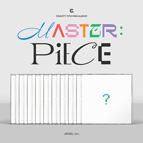 CRAVITY (크래비티) 5TH MINI ALBUM - [MASTER:PIECE] (Jewel Ver.)