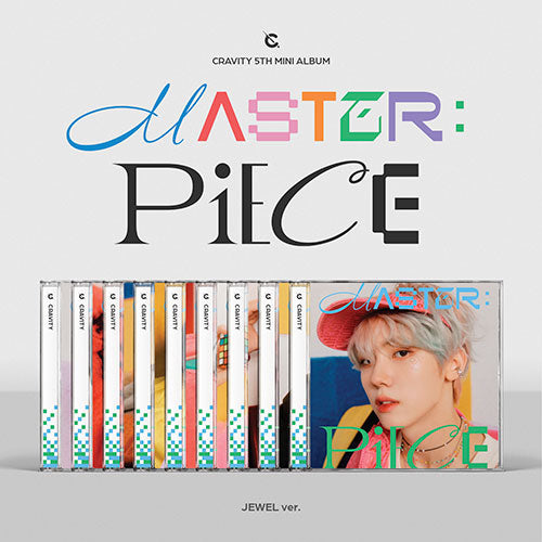 CRAVITY (크래비티) 5TH MINI ALBUM - [MASTER:PIECE] (Jewel Ver.)