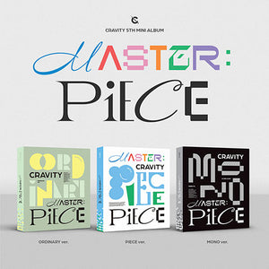 CRAVITY (크래비티) 5TH MINI ALBUM - [MASTER:PIECE]
