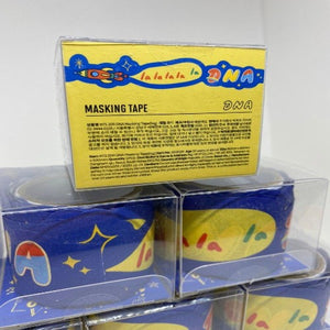 BTS (방탄소년단) - [POP-UP SEOUL] 'DNA' MASKING TAPE - EVE PINK K-POP