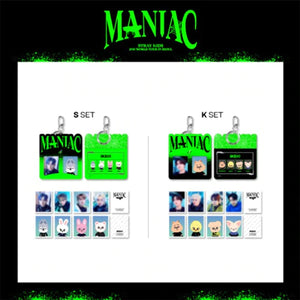 STRAY KIDS - 2ND WORLD TOUR SKZ [MANIAC] IN SEOUL (ID PHOTO DUAL FRAME KEYRING)