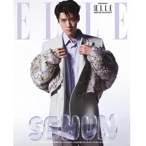 ELLE KOREA - SEP 2022 [COVER : SEHUN (EXO)]