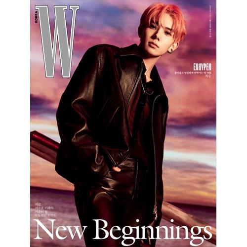 W KOREA - JANUARY 2022 [COVER : ENHYPEN]