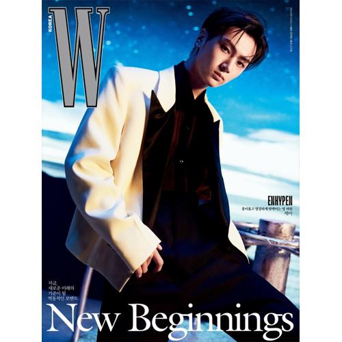 W KOREA - JANUARY 2022 [COVER : ENHYPEN]