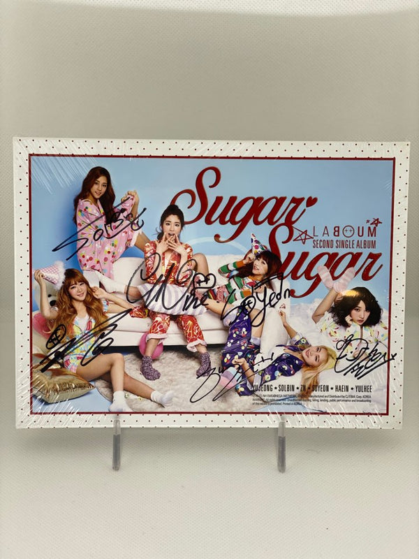 [AUTOGRAPHED CD] LABOUM (라붐) 2ND SINGLE ALBUM - [Sugar Sugar]