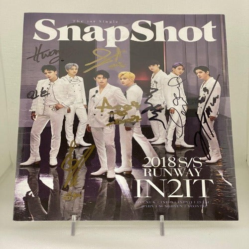 [AUTOGRAPHED CD] IN2IT (인투잇) 1ST SINGLE ALBUM - [SnapShot]