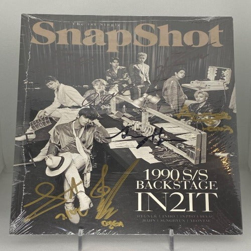 [AUTOGRAPHED CD] IN2IT (인투잇) 1ST SINGLE ALBUM - [SnapShot]