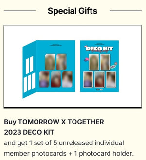 TXT (투모로우바이투게더) DECO KIT - [Birthday Party] (+ WEVERSE GIFT)