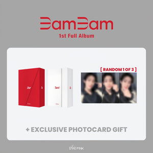 BamBam (뱀뱀) 1ST ALBUM - [Sour & Sweet] (+ EXCLUSIVE PHOTOCARD)