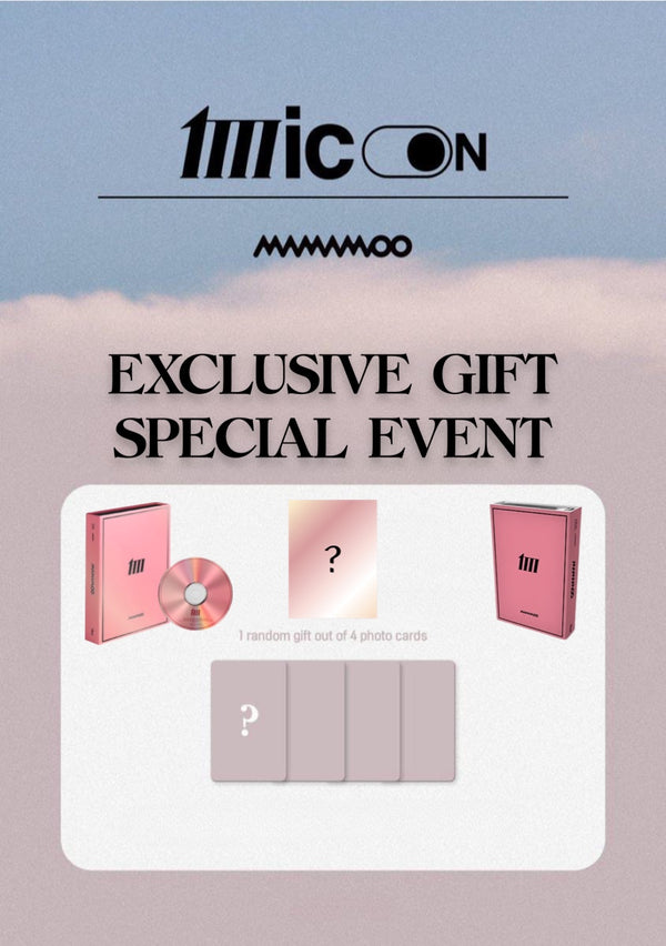 MAMAMOO (마마무) 12TH MINI ALBUM - [MIC ON'] (MAIN ver. + EXCLUSIVE PHOTOCARD)