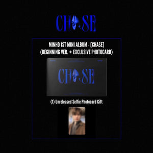 MINHO (민호) 1ST MINI ALBUM - [CHASE] (Beginning Ver. + EXCLUSIVE PHOTOCARD)