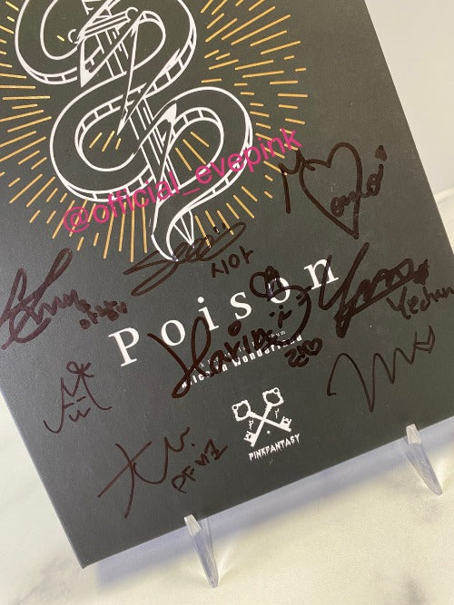 [AUTOGRAPHED CD] PINK FANTASY (핑크판타지) 1ST EP ALBUM - [Alice in Wonderland](ONLINE ONLY)