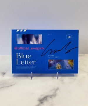 [AUTOGRAPHED CD] WONHO (원호) 2ND MINI ALBUM - [BLUE LETTER] (ONLINE ONLY)