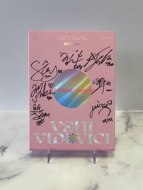 [AUTOGRAPHED CD] TRI.BE (트라이비) 1ST MINI ALBUM - [VENI VIDI VICI] (ONLINE ONLY)