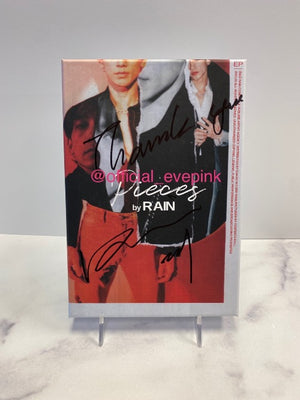 [AUTOGRAPHED CD] Rain (비) ALBUM - PIECES by RAIN (ONLINE ONLY)