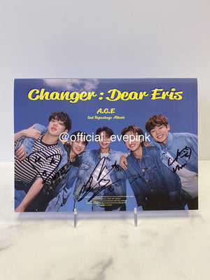 [AUTOGRAPHED CD] A.C.E (에이스) 2ND REPACKAGE ALBUM - [Changer : Dear Eris] (ONLINE ONLY)