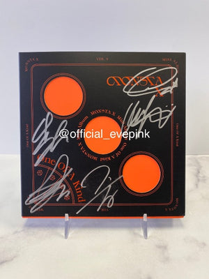 [AUTOGRAPHED CD] MONSTA X (몬스타엑스) 9TH MINI ALBUM - [ONE OF A KIND] (ONLINE ONLY)