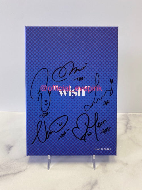 [AUTOGRAPHED CD] WOO!AH! (우아!) 3RD SINGLE ALBUM - [WISH] (ONLINE ONLY)