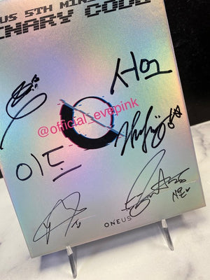 [AUTOGRAPHED CD] ONEUS (원어스) 5TH MINI ALBUM - [BINARY CODE] (ONLINE ONLY)