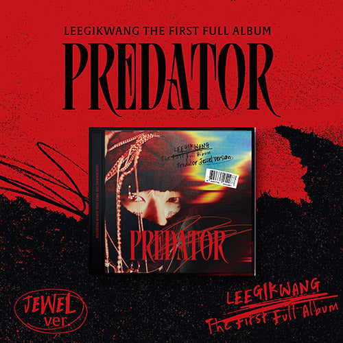 LEE GIKWANG (이기광 ) 1ST ALBUM - [Predator] (JEWEL VER)