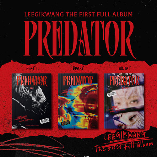 LEE GIKWANG (이기광 ) 1ST ALBUM - [Predator]