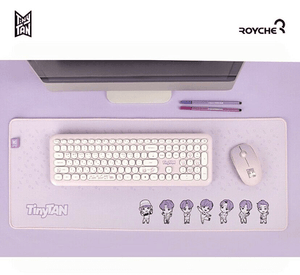 BTS TinyTAN X ROYCHE - TinyTAN Mouse Long Pads - EVE PINK K-POP