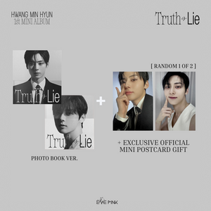 HWANG MIN HYUN (황민현) 1ST MINI ALBUM - [Truth or Lie] (+ EXCLUSIVE GIFT)