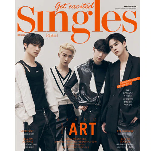 SINGLES (싱글즈) MAGAZINE - MAY 2022 [THE BOYZ]