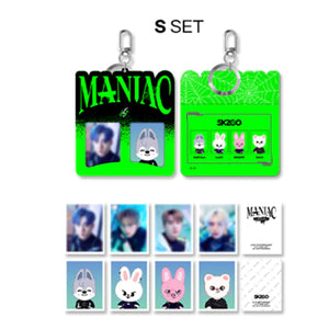 STRAY KIDS - 2ND WORLD TOUR SKZ [MANIAC] IN SEOUL (ID PHOTO DUAL FRAME KEYRING)