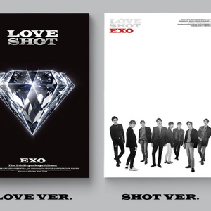 EXO (엑소) 5TH ALBUM REPACK - [LOVE SHOT] - Eve Pink K-POP
