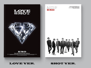 EXO (엑소) 5TH ALBUM REPACK - [LOVE SHOT] - Eve Pink K-POP