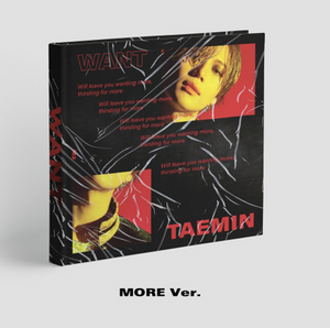 TAEMIN (태민) 2ND MINI ALBUM - [WANT] - Eve Pink K-POP