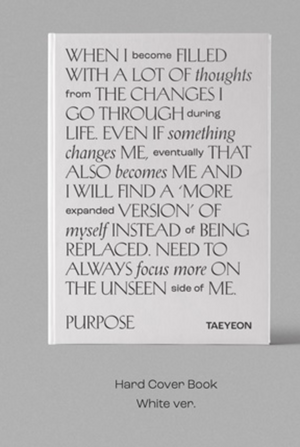 TAEYEON (태연) 2ND ALBUM - [Purpose] - Eve Pink K-POP