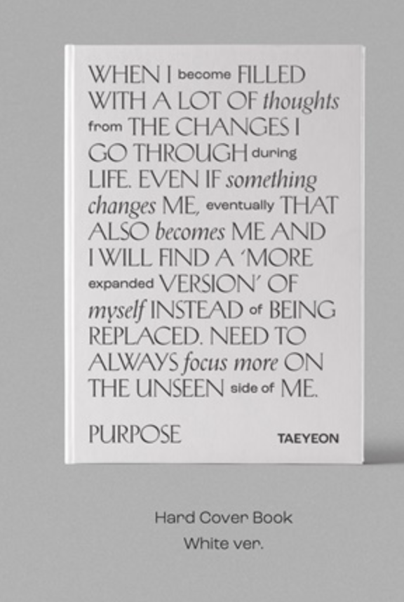 TAEYEON (태연) 2ND ALBUM - [Purpose] - Eve Pink K-POP