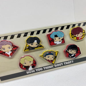 BTS (방탄소년단) - [POP-UP SEOUL] 'TINYTAN' MAGNET SET - EVE PINK K-POP