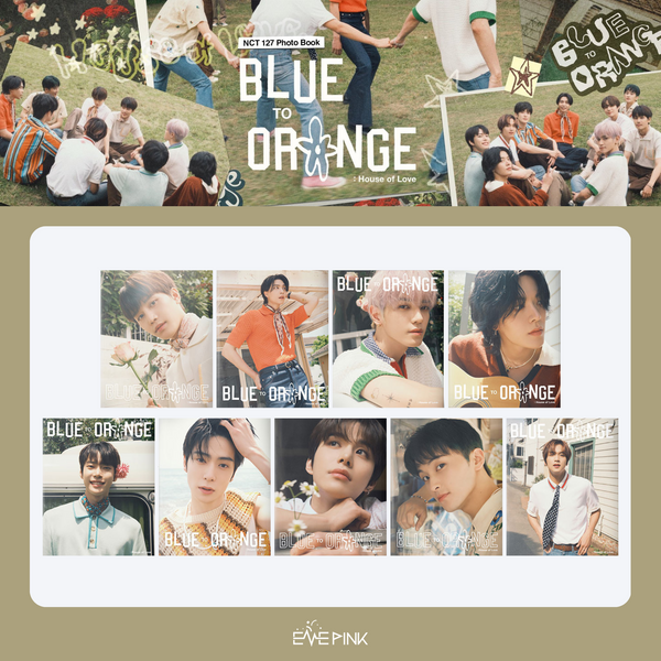 NCT 127 (엔시티 127) - PHOTOBOOK [BLUE TO ORANGE : House of Love]