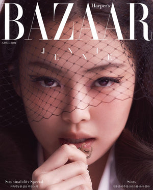 BAZAAR KOREA MAGAZINE - 04.2021 [JENNIE] - EVE PINK K-POP